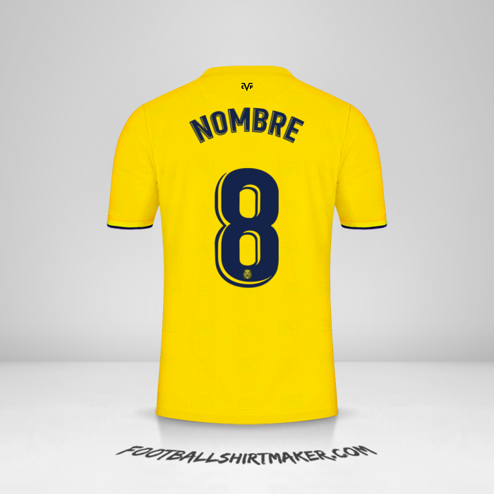 Jersey Villarreal CF 2021/2022 -  nombre - 8
