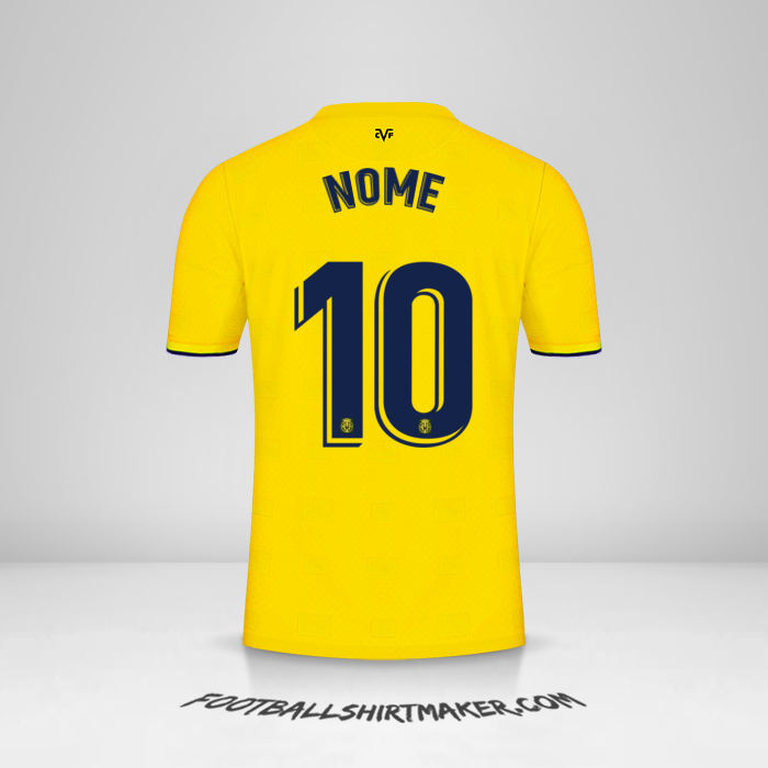 Maglia Villarreal CF 2021/2022 -  nome - 10