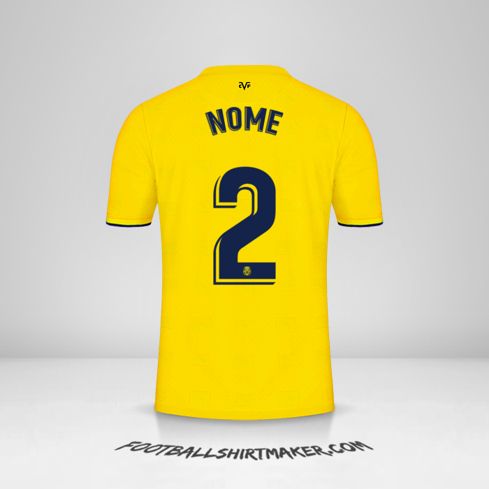 Camisola Villarreal CF 2021/2022 -  nome - 2
