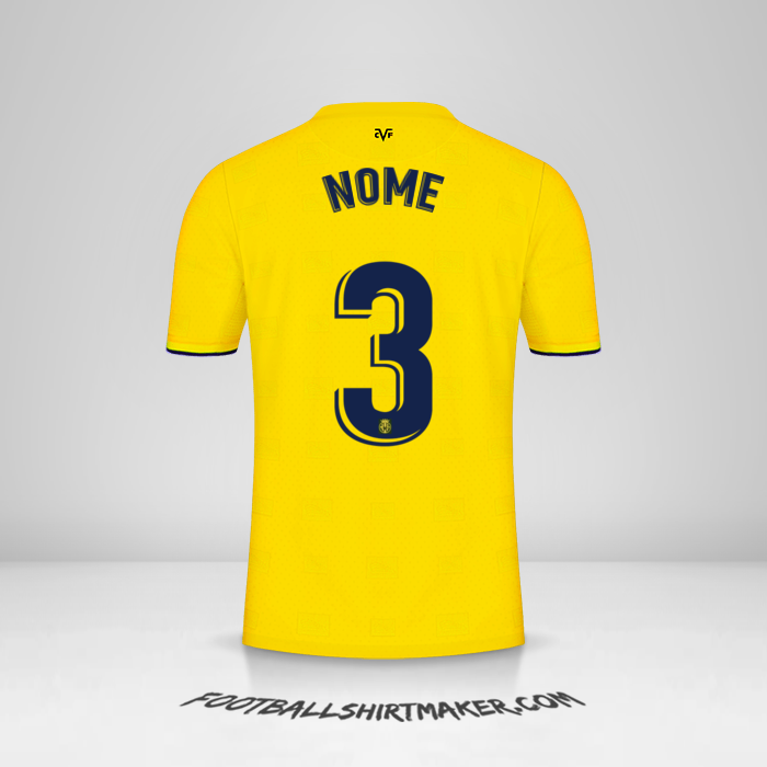 Maglia Villarreal CF 2021/2022 -  nome - 3