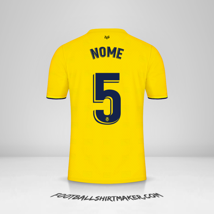Camisa Villarreal CF 2021/2022 -  nome - 5