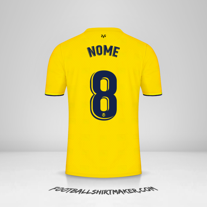 Camisa Villarreal CF 2021/2022 -  nome - 8