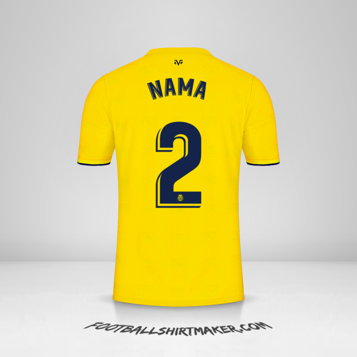 Jersey Villarreal CF 2021/2022 -  nama - 2