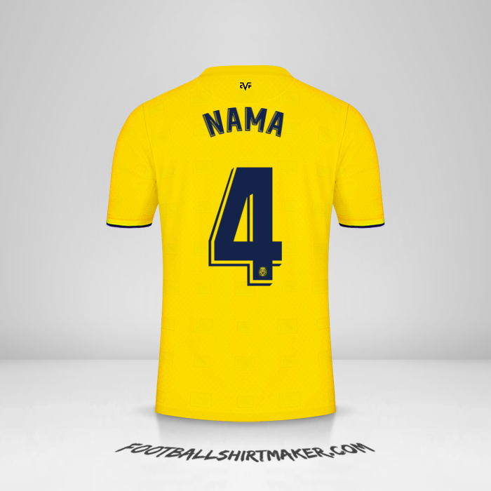 Jersey Villarreal CF 2021/2022 -  nama - 4