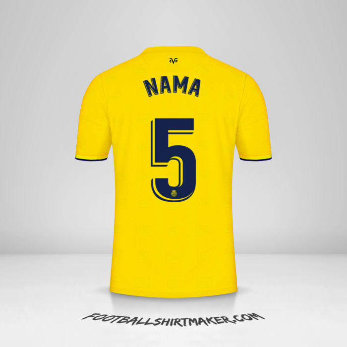 Jersey Villarreal CF 2021/2022 -  nama - 5