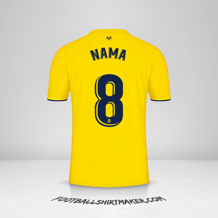Jersey Villarreal CF 2021/2022 -  nama - 8