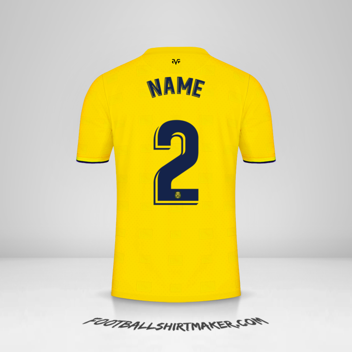 Jersey Villarreal CF 2021/2022 -  name - 2