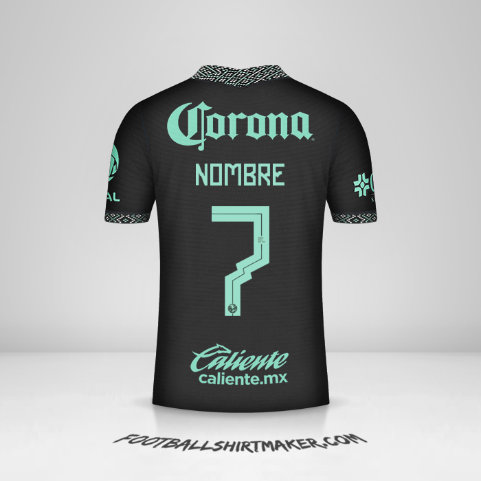 Jersey Club America 2022 Tercera -  nombre - 7