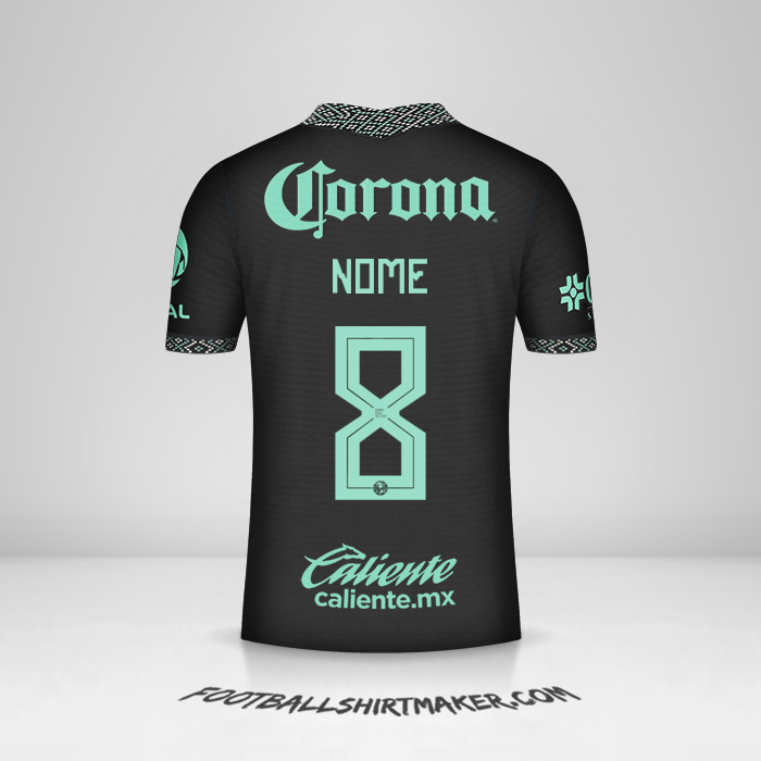 Camisa Club America 2022 Terceira -  nome - 8