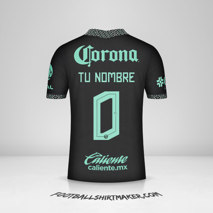 Camiseta Club America 2022 III -  tu nombre - 0