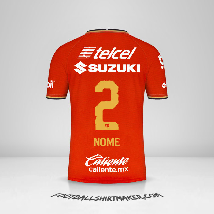 Maglia Pumas UNAM 2022 Terza -  nome - 2