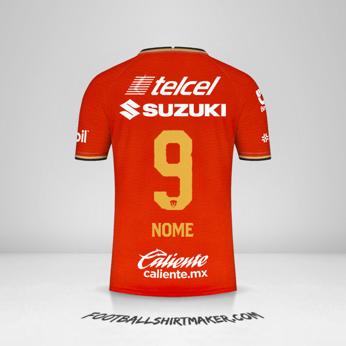 Camisa Pumas UNAM 2022 Terceira -  nome - 9
