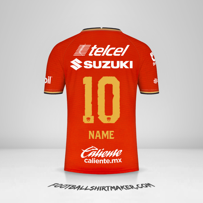 Shirt Pumas UNAM 2022 Third -  name - 10
