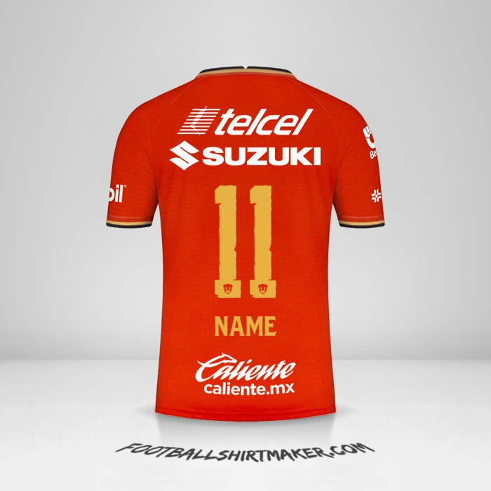 Shirt Pumas UNAM 2022 Third -  name - 11