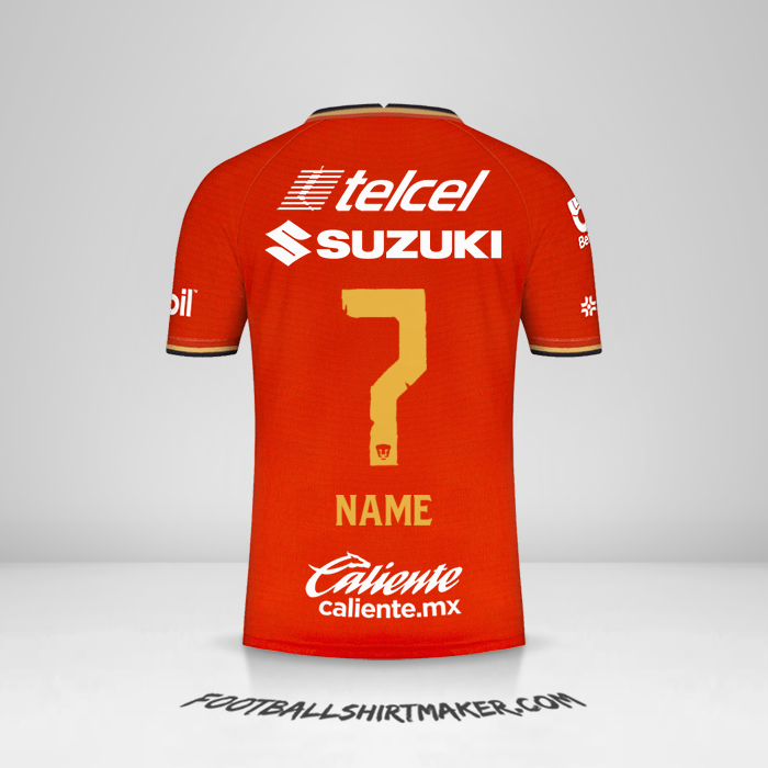 Shirt Pumas UNAM 2022 Third -  name - 7