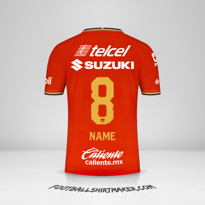 Trikot Pumas UNAM 2022 Dritte -  name - 8