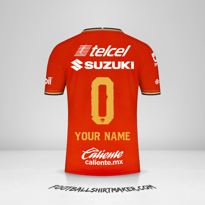 Shirt Pumas UNAM 2022 III -  your name - 0