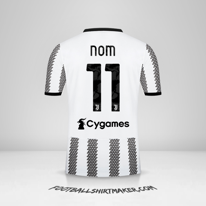 Maillot Juventus FC 2022/2023 -  nom - 11