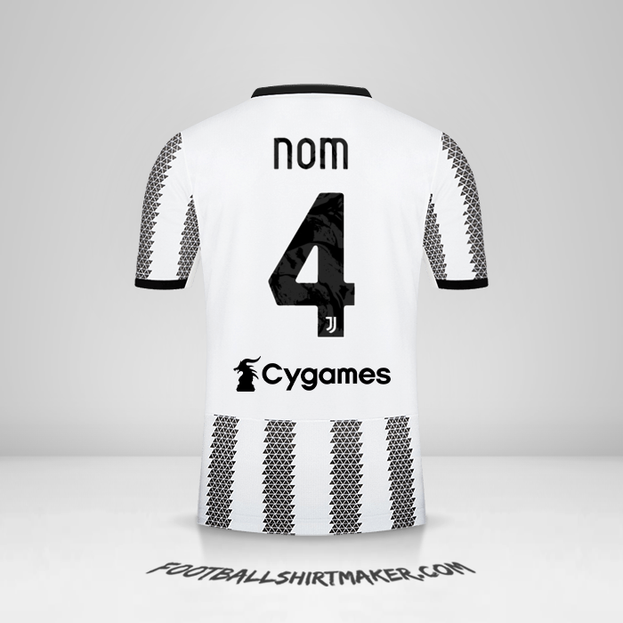 Maillot Juventus FC 2022/2023 -  nom - 4