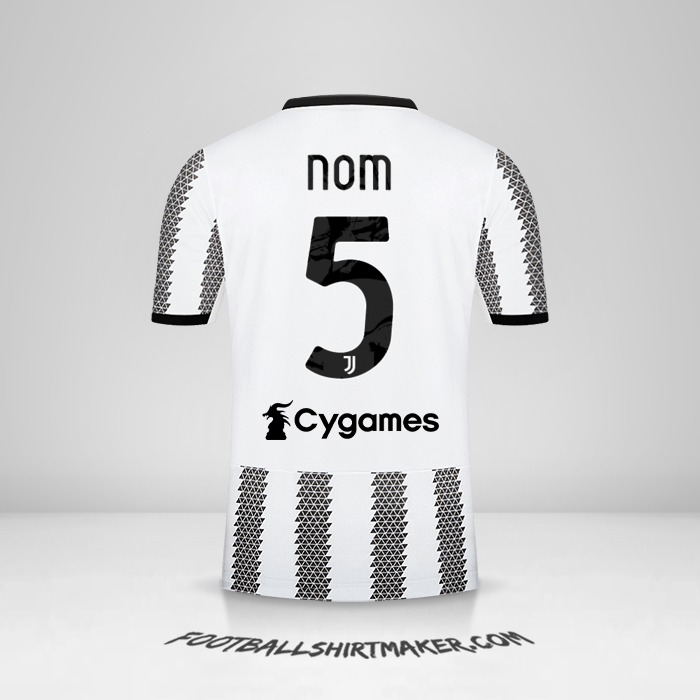 Maillot Juventus FC 2022/2023 -  nom - 5