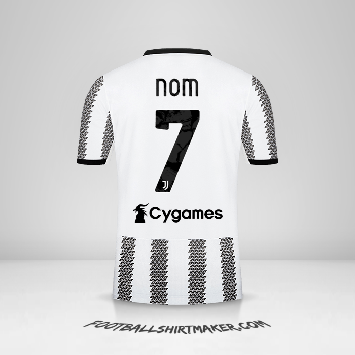 Maillot Juventus FC 2022/2023 -  nom - 7