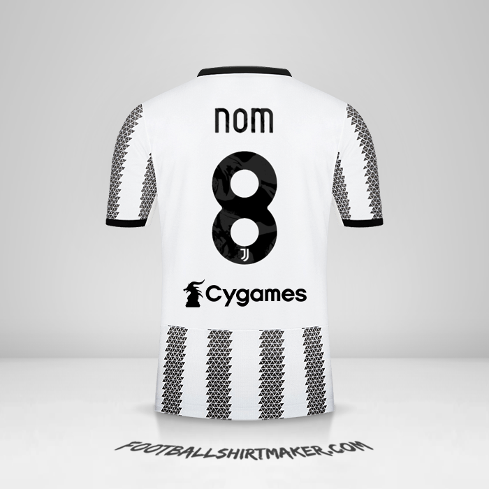 Maillot Juventus FC 2022/2023 -  nom - 8