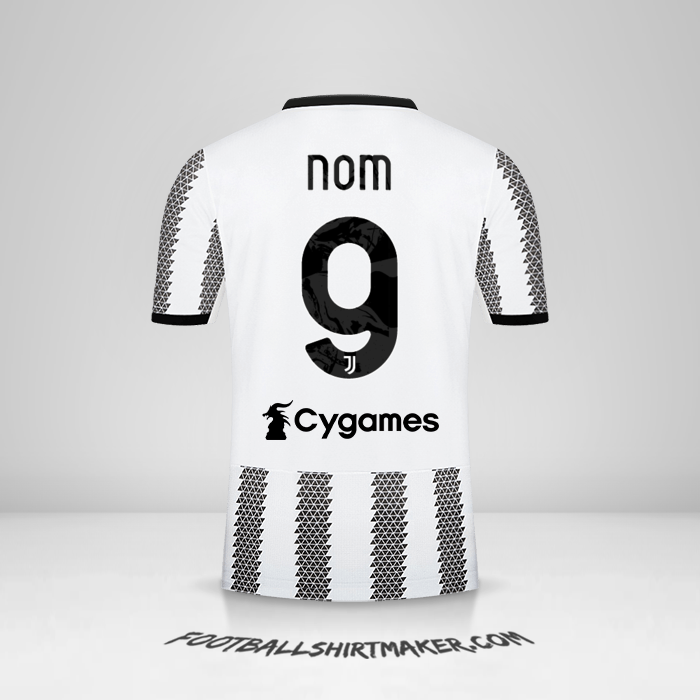 Maillot Juventus FC 2022/2023 -  nom - 9