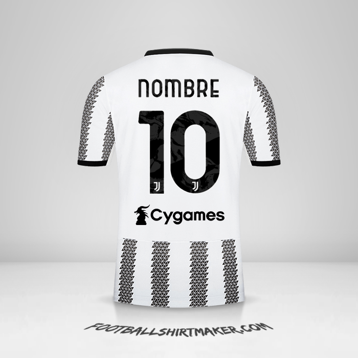 Jersey Juventus FC 2022/2023 -  nombre - 10