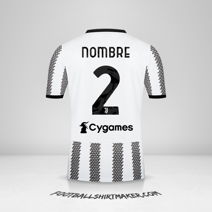 Camiseta Juventus FC 2022/2023 -  nombre - 2