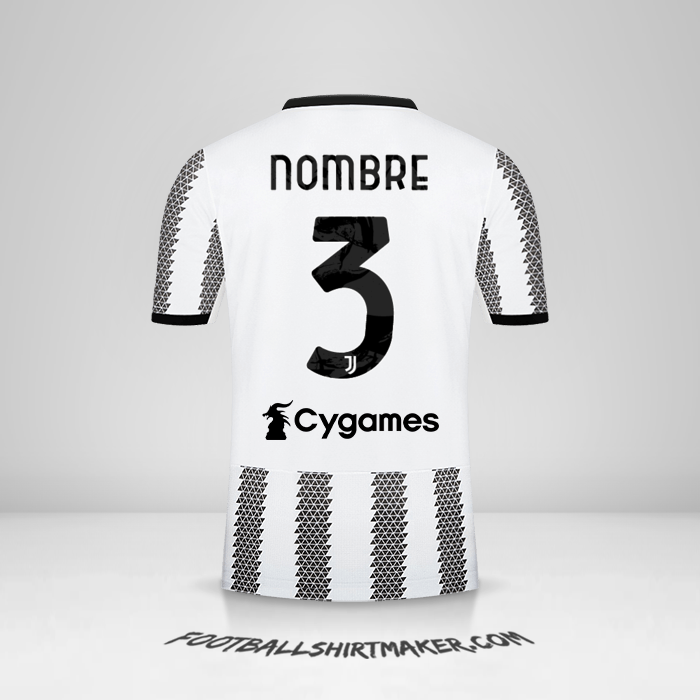 Camiseta Juventus FC 2022/2023 -  nombre - 3