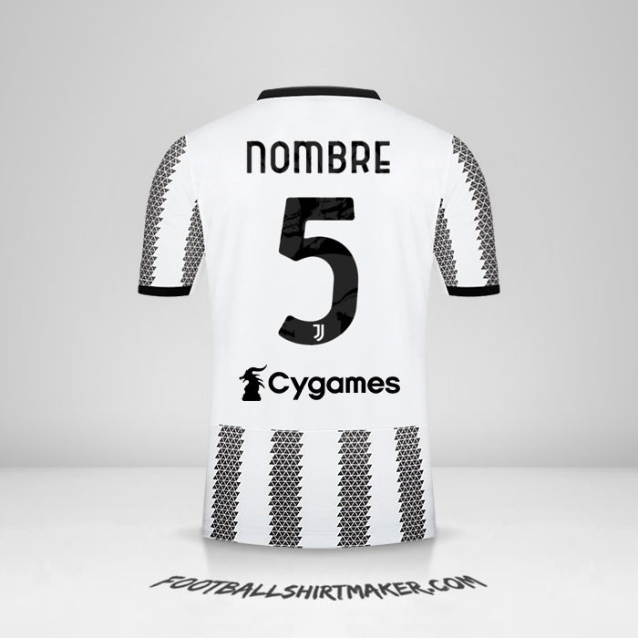 Camiseta Juventus FC 2022/2023 -  nombre - 5