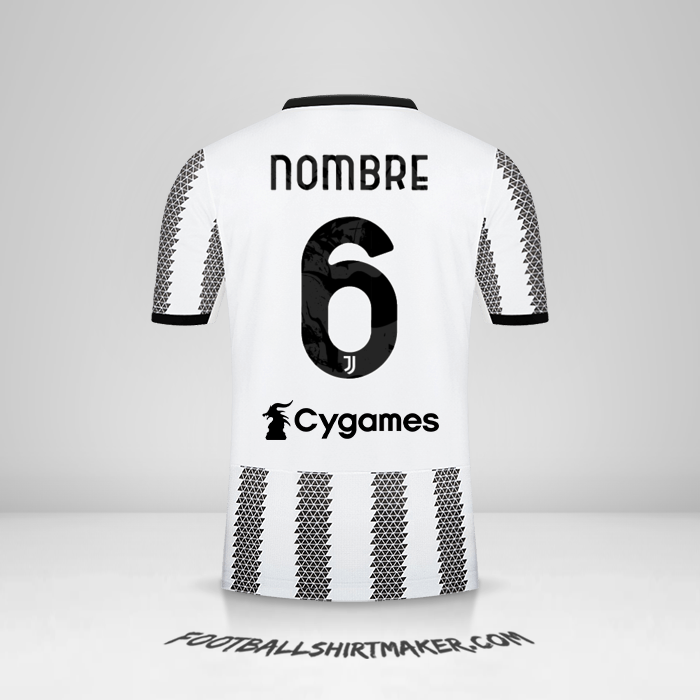 Jersey Juventus FC 2022/2023 -  nombre - 6