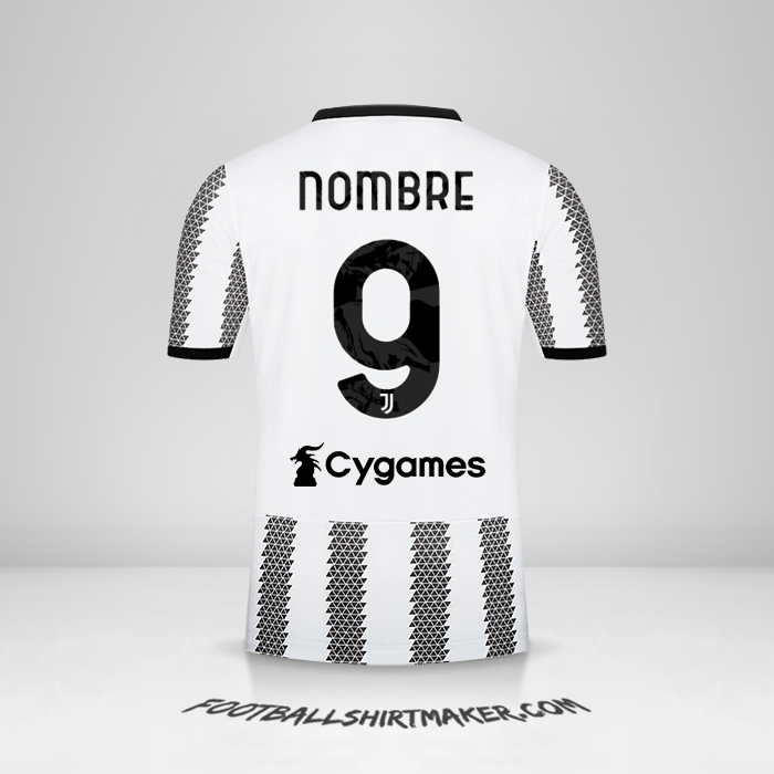 Camiseta Juventus FC 2022/2023 -  nombre - 9