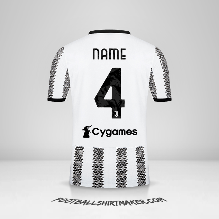 Trikot Juventus FC 2022/2023 -  name - 4