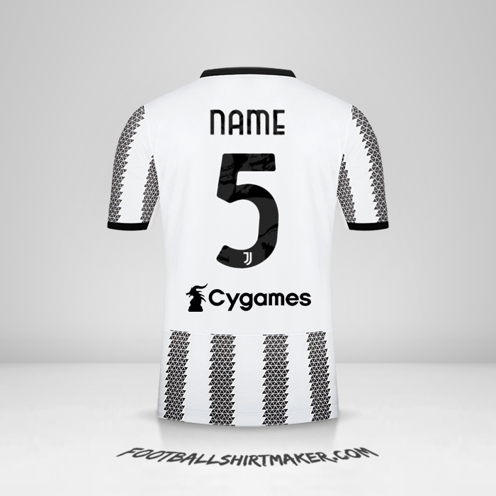 Trikot Juventus FC 2022/2023 -  name - 5