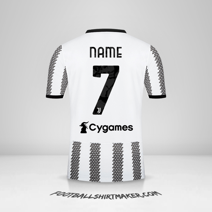 Jersey Juventus FC 2022/2023 -  name - 7