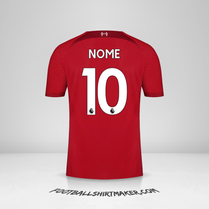 Maglia Liverpool FC 2022/2023 -  nome - 10