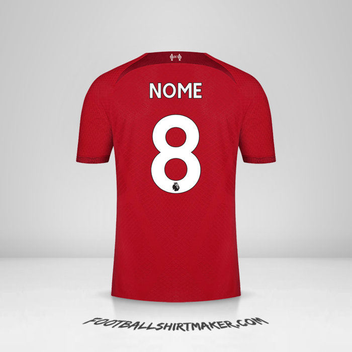 Maglia Liverpool FC 2022/2023 -  nome - 8