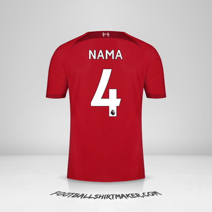 Jersey Liverpool FC 2022/2023 -  nama - 4