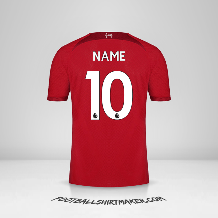 Trikot Liverpool FC 2022/2023 -  name - 10