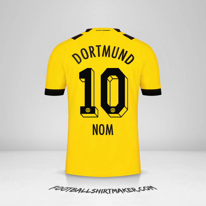 Maillot Borussia Dortmund 2022/2023 -  nom - 10