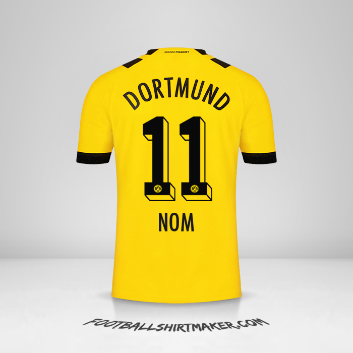 Maillot Borussia Dortmund 2022/2023 -  nom - 11