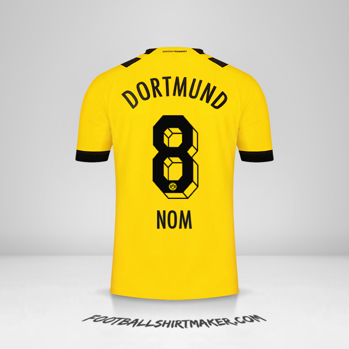 Maillot Borussia Dortmund 2022/2023 -  nom - 8