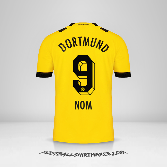 Maillot Borussia Dortmund 2022/2023 -  nom - 9