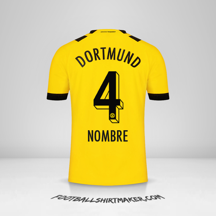 Jersey Borussia Dortmund 2022/2023 -  nombre - 4
