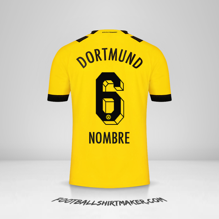 Camiseta Borussia Dortmund 2022/2023 -  nombre - 6