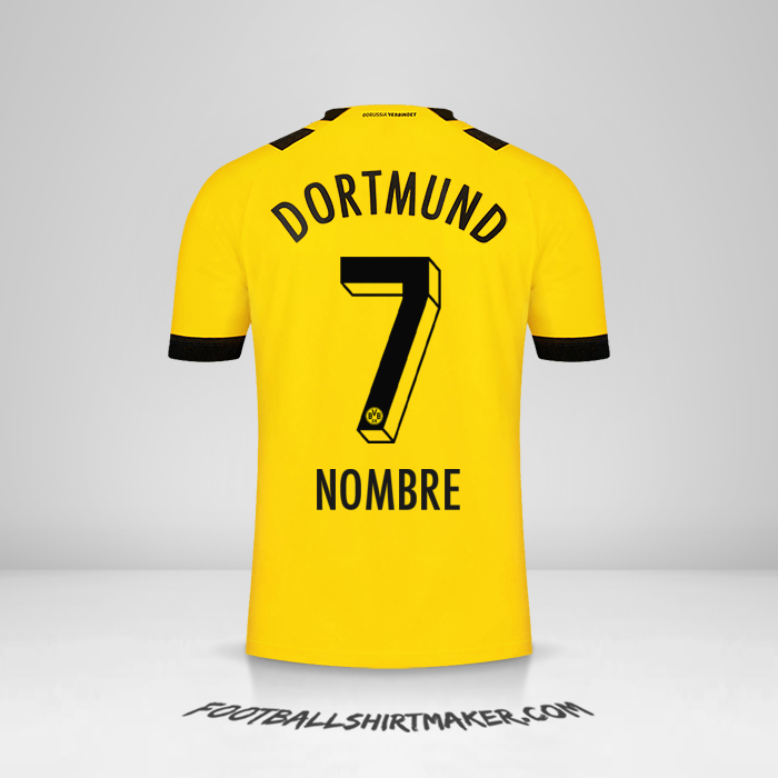 Camiseta Borussia Dortmund 2022/2023 -  nombre - 7
