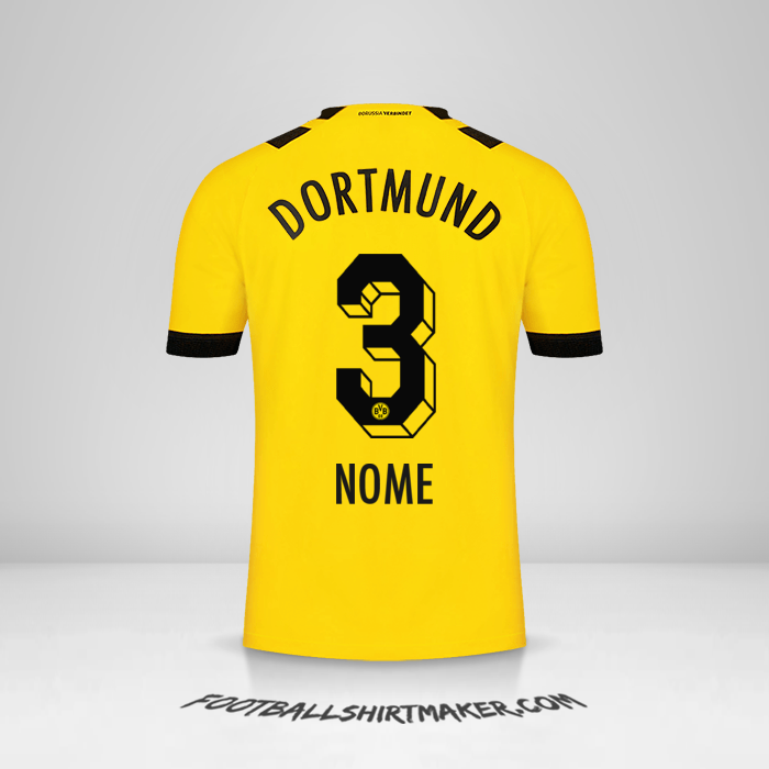Maglia Borussia Dortmund 2022/2023 -  nome - 3