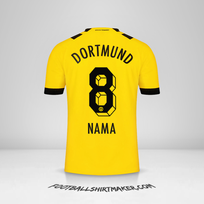 Jersey Borussia Dortmund 2022/2023 -  nama - 8