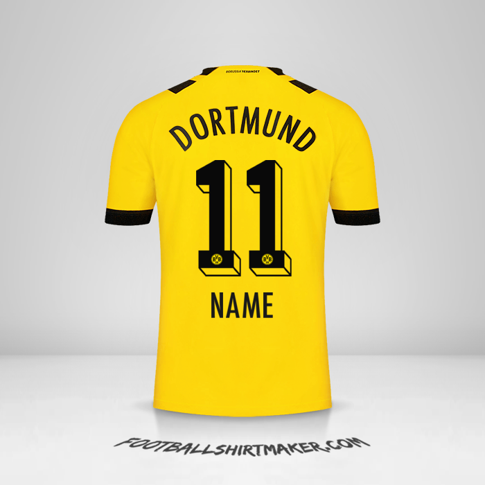 Jersey Borussia Dortmund 2022/2023 -  name - 11